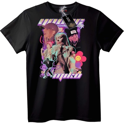 NOONEBRAND Тениска Диви легенди Градски стил - 4XL, Black
