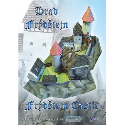 Zdeněk Čechal hrad Frýdštejn stavebnice papírového modelu