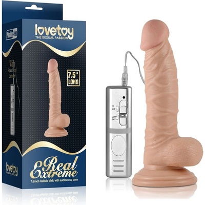 ostatní 7, 5" Real Extreme Вибриращо Дилдо