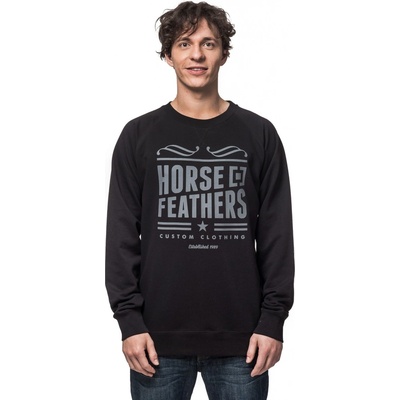 Horsefeathers CHRIS Sweatshirt black