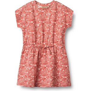 WHEAT Детска рокля WHEAT Kid's Jersey Dress Maribel Dress - Coral Flowers - размер 104 (EU) (701-3591-0112)