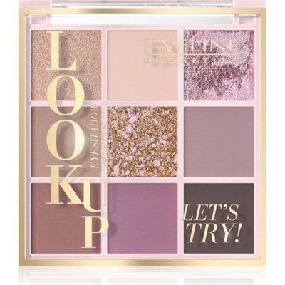 Eveline Cosmetics Look Up Let's Try! палитра сенки за очи 10, 8 гр