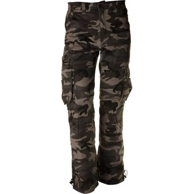 LOSHAN Мъжки панталони Loshan Lorenzo, маскировъчни сиви (Z1138-5)