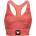 Under Armour Project Rock Bra Womens - Orange/White