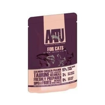 Aatu Cat Salmon & Chicken & Prawn 85 g
