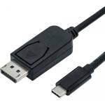Roline 11.04. 5846 : : ROLINE USB Type C към DisplayPort кабел, 2.0 м (11.04.5846)