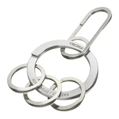 TROIKA Ключодържател Troika - NAIL GUARD EASY, матов (KR25-10/ST)