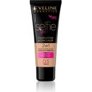 Eveline Cosmetics Selfie Time Make-up a korektor 2 v 1 3 vanilla 30 ml