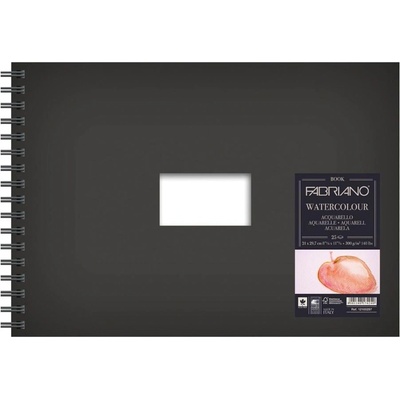 Fedrigoni Скицник за рисуване, A4, 300 g/m2, 25% памук, спира (1575120013)