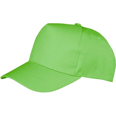 Result Headwear RC 084X 5 panelová COT28084X12299-lime Zelená lime