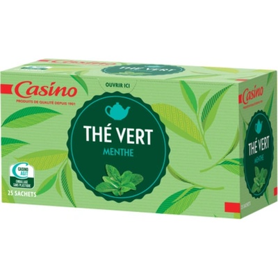 Casino Mátový zelený čaj 25 ks