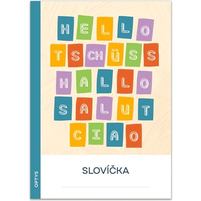 OPTYS Sešit na slovíčka pro nejmenší A5, 40 listů