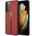 Ferrari Калъф за телефон Ferrari FEOSIHCS21SRE Off Track Leather Nylon Stripe за Samsung Galaxy S21, червен (FER000445)