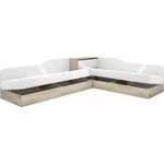 Bogdan Furniture I Ъглови легла Mod 2001, Сонома арвен/Бял гланц