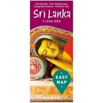 Sri Lanka Easy Map