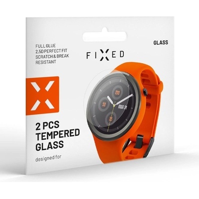 FIXED pro smartwatch Samsung Galaxy Watch5 40mm Galaxy Watch4 40mm 2 ks čiré FIXGW-1002 – Zboží Živě