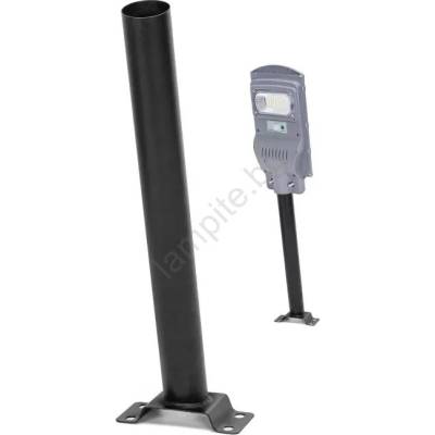 Aigostar - Държач за улична лампа 48, 9 см черен (AI1454)