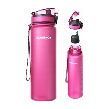 Aquaphor City Filter Bottle 800 ml, pink