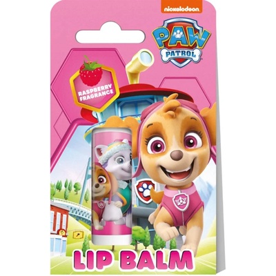 Nickelodeon Paw Patrol Lip Balm балсам за устни за деца Raspberry 4, 4 гр