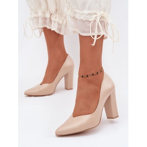 Step in style Дамски дебел ток модел 229735 Step in style