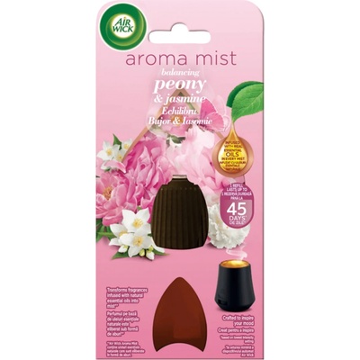 Air Wick Aroma Mist náplň pre aroma difuzér pivoňka a jazmín 20 ml
