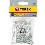Topex Aluminium rivets 4.0 x 8 mm, 50 pcs