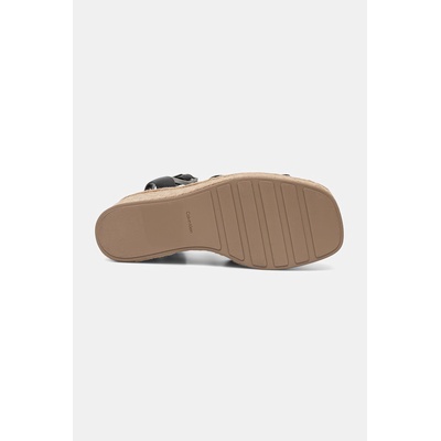 Calvin Klein сандали обувки със скосена пларформа WEDGE ESPAD 70 NEOPR MG (HW0HW03014)