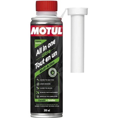 Motul All In One Ultra Gasoline добавка за бензинови двигатели 300 мл