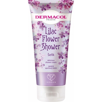 Dermacol opojný sprchový krém Šeřík Flower Shower (Delicious Shower Cream) 200 ml