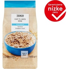 Tesco Celozrnné ovsené vločky, jemné 500 g