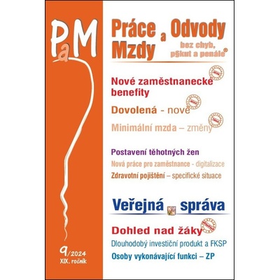 Práce, odvody a mzdy bez chyb, pokut a penále č. 9 - Zajímavé zaměstnanecké benefity - Poradce s.r.o.
