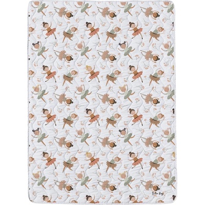 Butter Kings Олекотени одеяло и калъфка за възглавница в комплект от памучен сатен 140x200 cm - Butter Kings (ZDD20_girls_blanket)