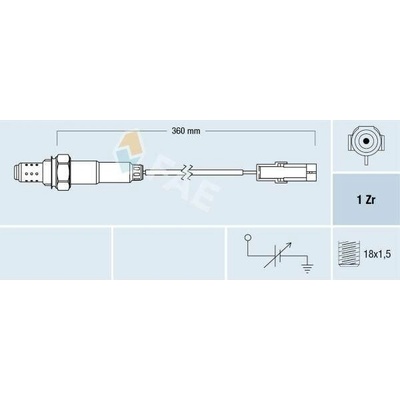 Lambda sonda FAE 77101