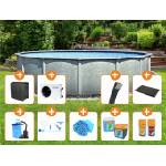Steinbach Grande Pool Set Round Ø 549 x 135 cm - Пълен комплект Large - 1 компл (011769)