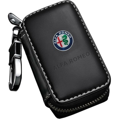 Klíčenka na Autoklíč ALFA ROMEO. Kožené pouzdro na klíčky bezpečnostní