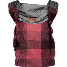 Bykay Click Carrier Reversible Oboustranná Plaid červená