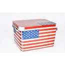 Curver box úložný dekoratívny L AMERICAN FLAG
