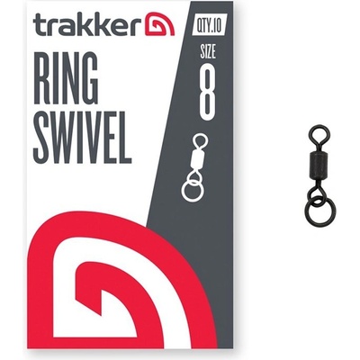 TrakkerObratlík s Krúžkom Ring Swivel Veľkosť 8 10 ks