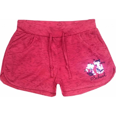 Kugo dívčí kraťasy tmavě růžová
