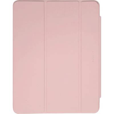 Macally Stand Case - полиуретанов калъф с поставка за iPad 10 (2022) (розов)