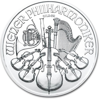Münze Österreich Strieborná minca Wiener Philharmoniker 2020 1 oz