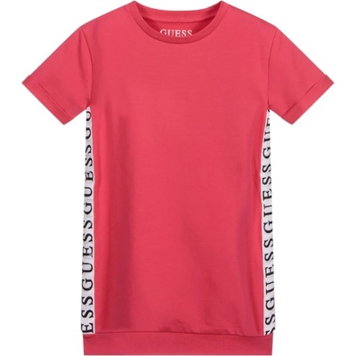 Guess Трикотажна рокля с надписи отстрани Guess