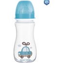 Canpol babies Sklenená Fľaška Easy Start Pure 120 ml modrá