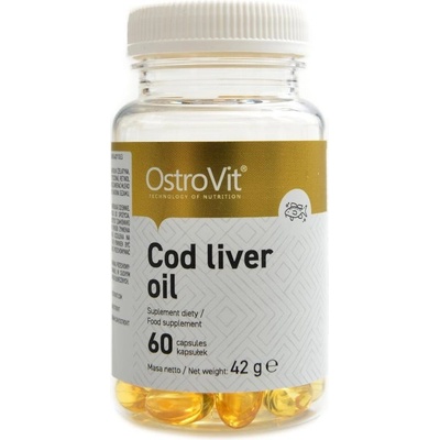 OstroVit Olej z tresčích jater 60 kapslí