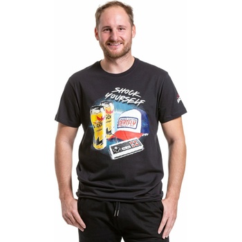 Meatfly мъжка тениска Big Shock 8Bit Black | Черна | Размер Meatfly | Cheren | МЪЖЕ | L