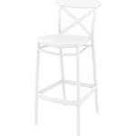 Bogdan Furniture Am Бар стол Крос бял