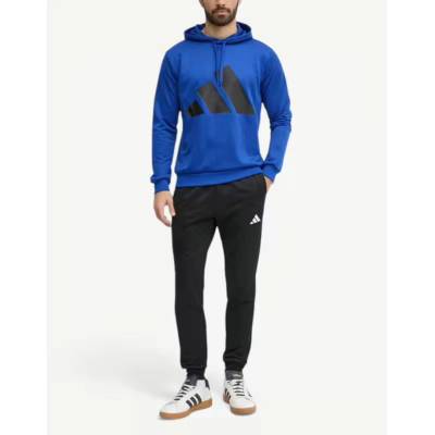 Adidas Sportswear Big Logo Track Suit Blue/Black