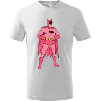 Tričko Batman bílá