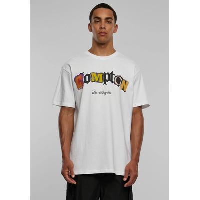 Mister Tee Тениска Compton L. A. Oversize Tee white XXLUB-MT2459-00220 - Тъмносив, размер 4XL