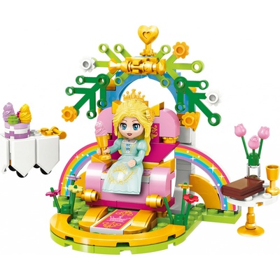 Qman Princess Leah 32011-3 Duhový trůn